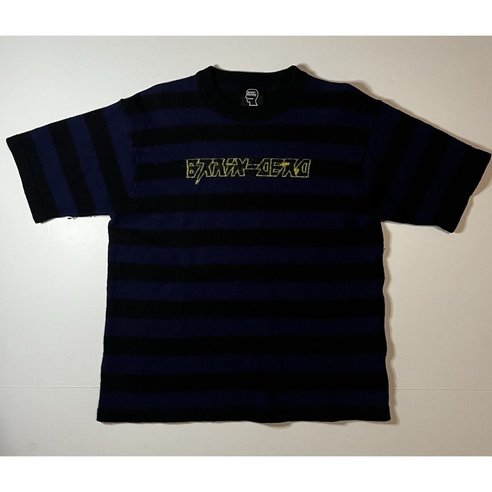 Brain Dead 100% Wool TShirt Size Medium